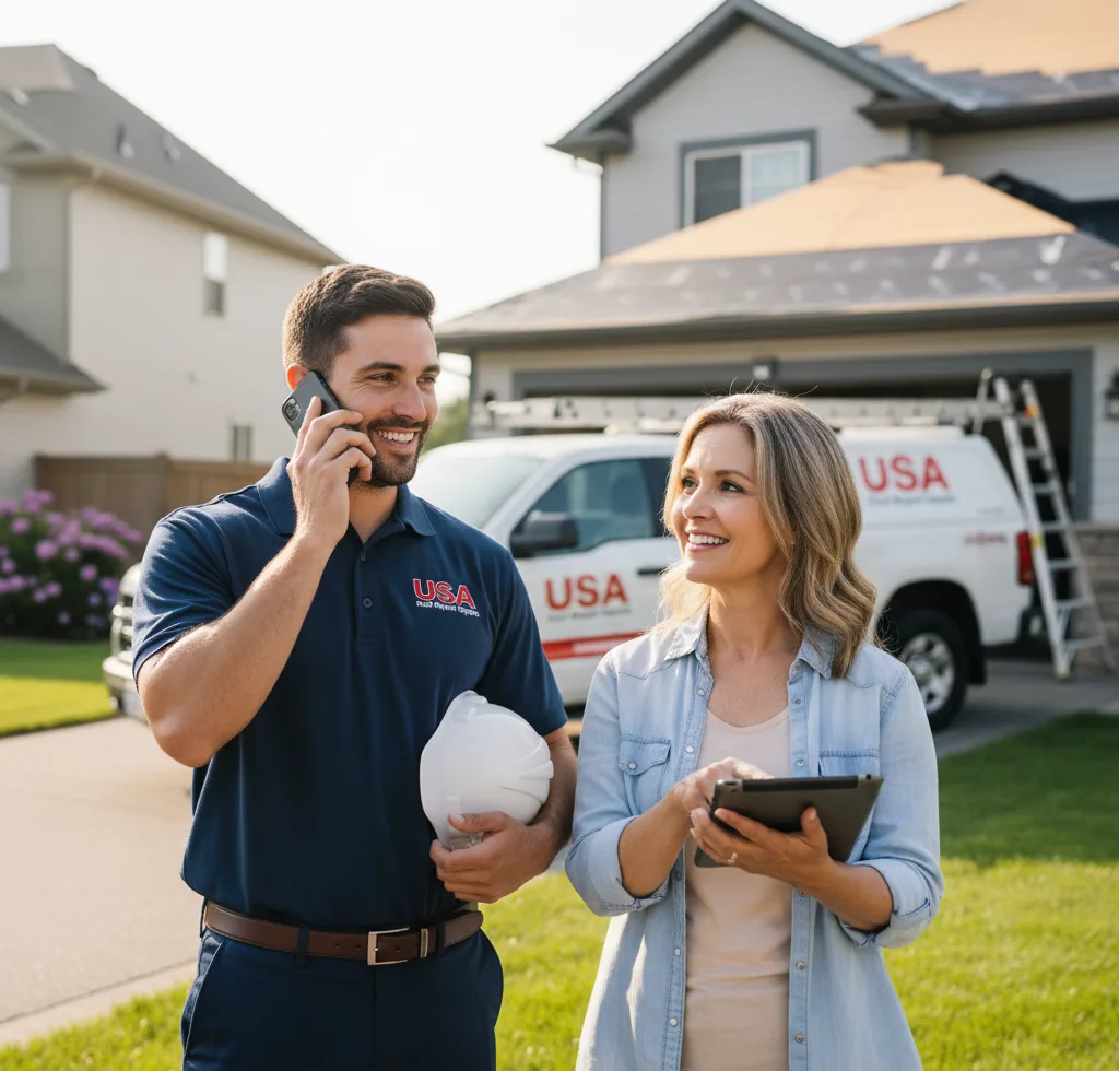 USA Roof Repair Experts customer support in Tooele